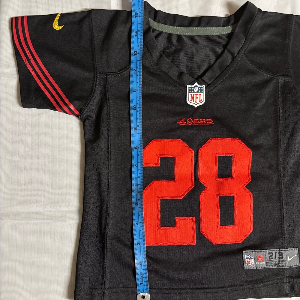 Nike Black and Red Athletic Jersey
